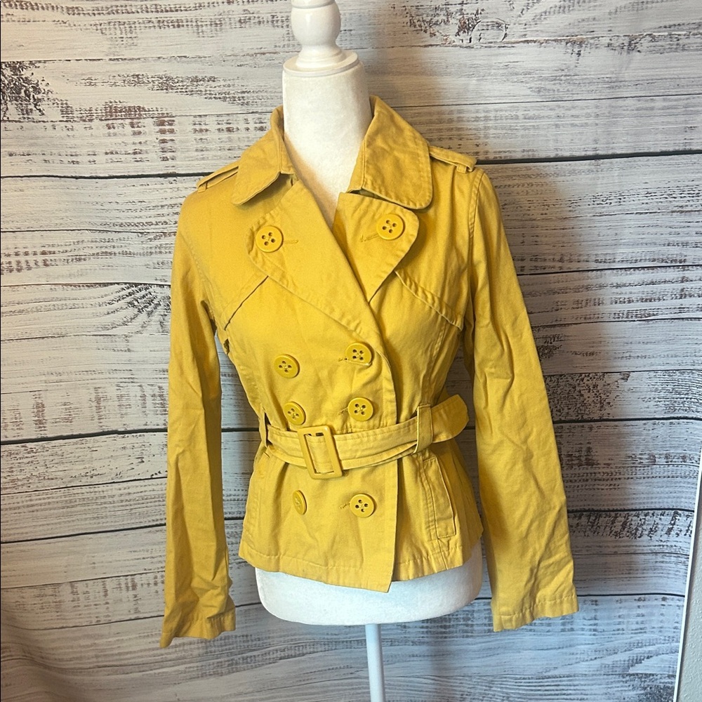 Candie's Mustard colored Coat size large